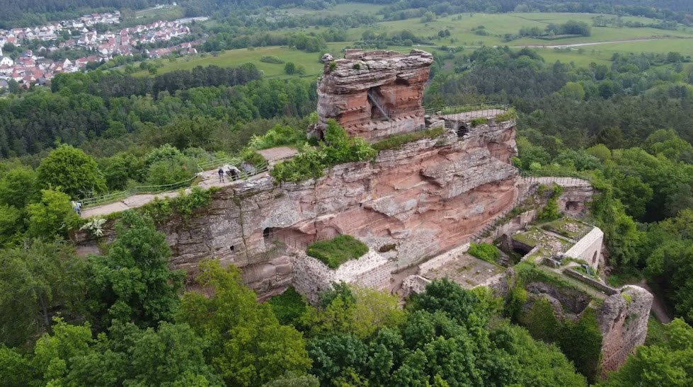 Drachenfels Castle, Busenberg, Germany, Germany